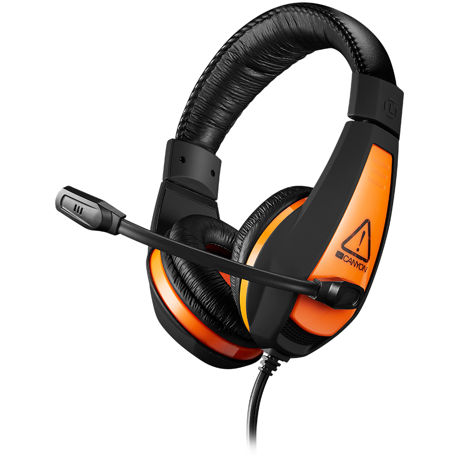 CANYON Headset Star Raider GH-1A  Black Orange | dynacor.co.za