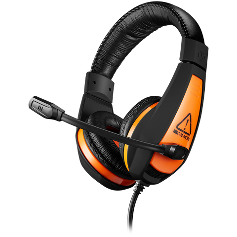 CANYON Headset Star Raider GH-1A  Black Orange | dynacor.co.za