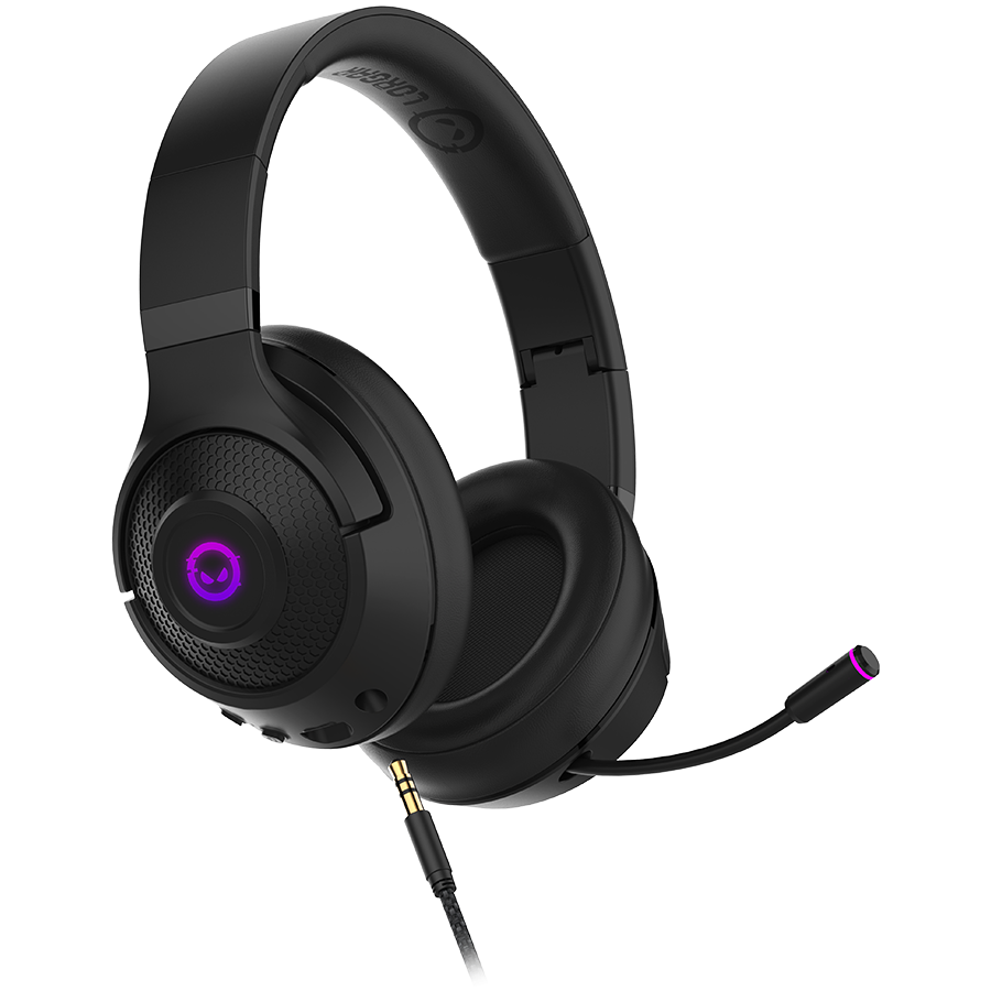 LORGAR Noah 701 Gaming Headset with Mic - Black | dynacor.co.za