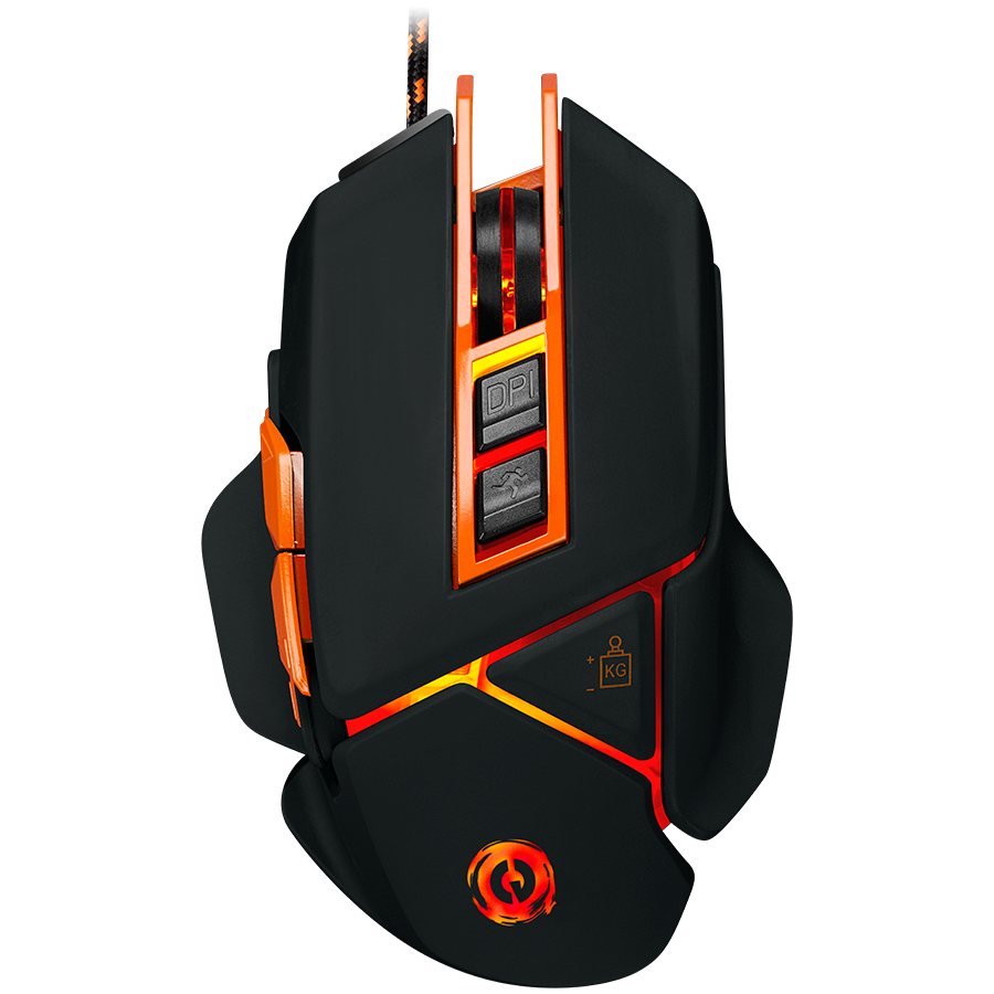 CANYON Gaming Mouse Hazard GM-6 LED Wired Black Orange | dynacor.co.za