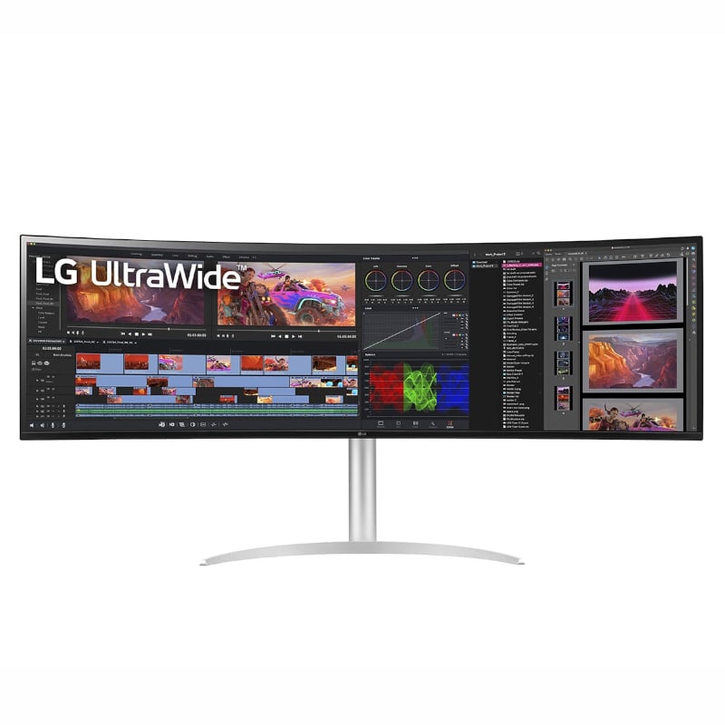 LG 49" UltraWide Dual QHD Curved Monitor with HDMI and USB-C | dynacor.co.za