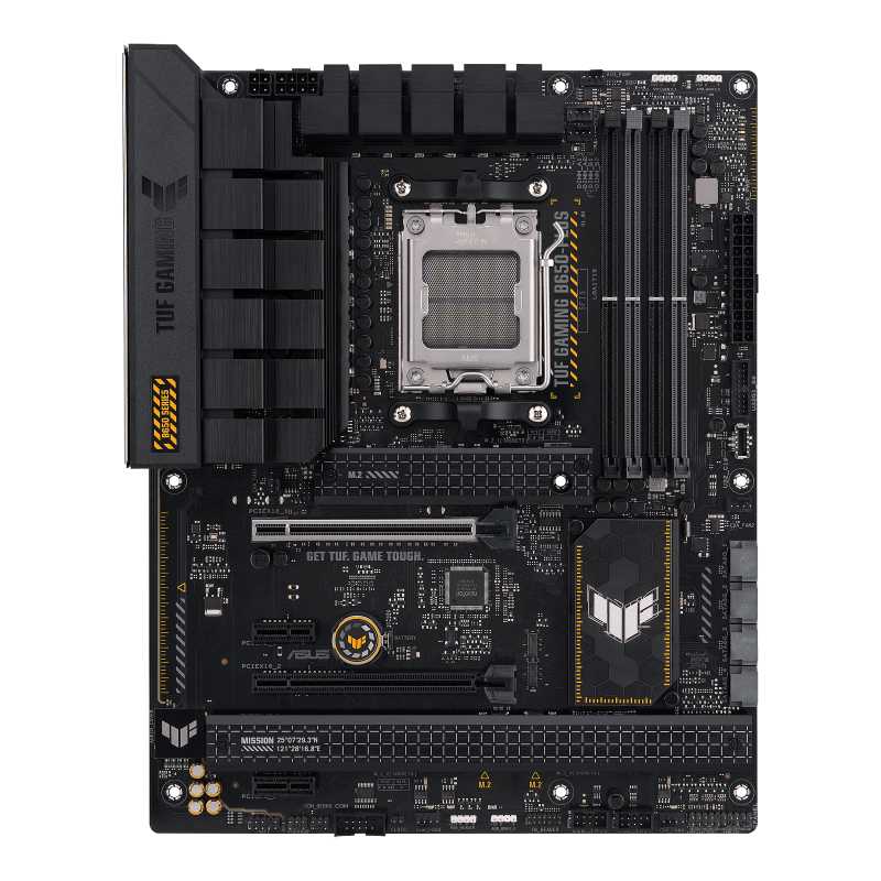 ASUS TUF GAMING B650-PLUS AM5 for AMD Ryzen 7000 Series/ 4 x DIMM; Max. 128GB; DDR5/ 1xDP/ 1xHDMI/ 2xPCIe 4.0x16/ 2xPCIe 4.0x1/ 3xM.2/ 4xSATA/ RAID. | dynacor.co.za