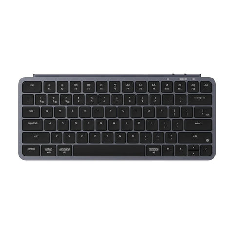 Keychron B1 Pro Ultra-Slim 75% Wireless Keyboard - Space Grey | dynacor.co.za