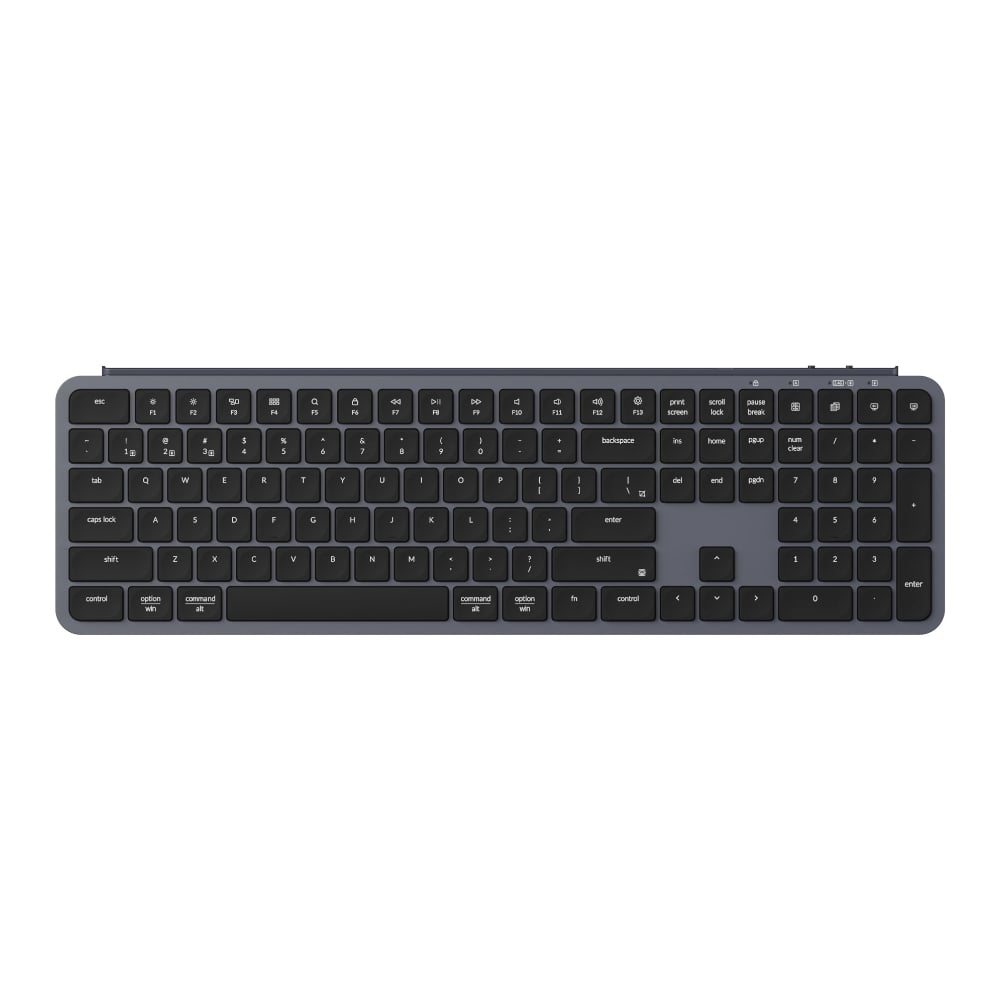 Keychron B6 Pro Ultra-Slim 100% Wireless Keyboard – Space Grey | dynacor.co.za