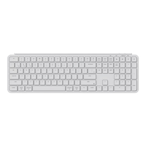 Keychron B6 Pro Ultra-Slim 100% Wireless Keyboard – Ivory White | dynacor.co.za