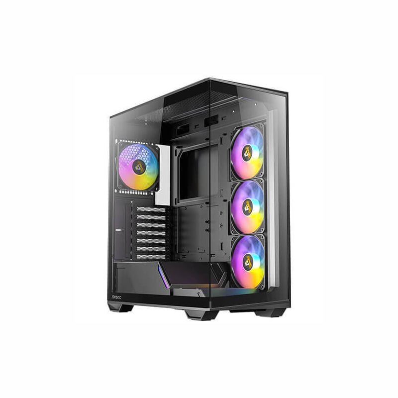 Antec C3 ARGB ATX | Micro-ATX | ITX ARGB Mid-Tower Gaming Chassis - Black | dynacor.co.za