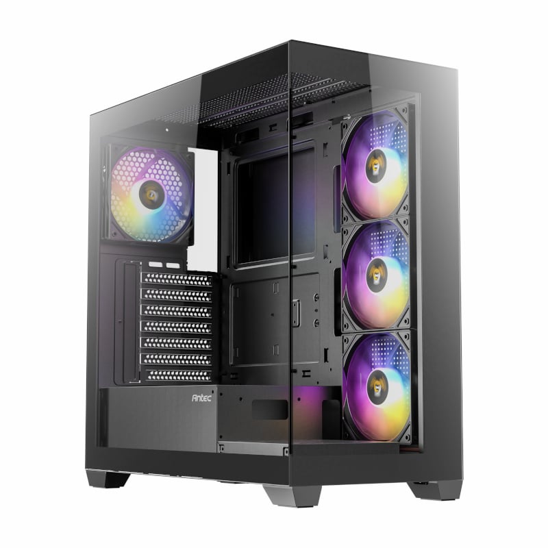 Antec CX300 Elite ATX | Micro-ATX | ITX RGB Mid-Tower Gaming Chassis - Black | dynacor.co.za