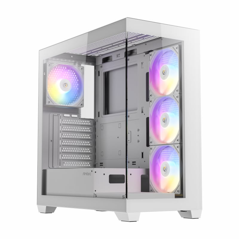 Antec CX300 Elite ATX | Micro-ATX | ITX RGB Mid-Tower Gaming Chassis - White | dynacor.co.za