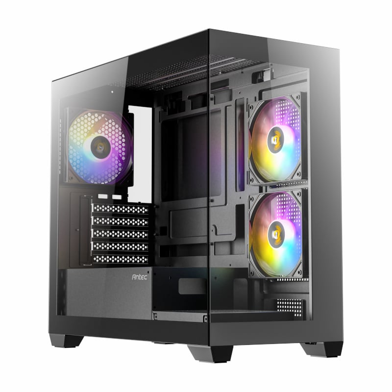 Antec CX300M Micro-ATX | ITX RGB Mini-Tower Gaming Chassis - Black | dynacor.co.za