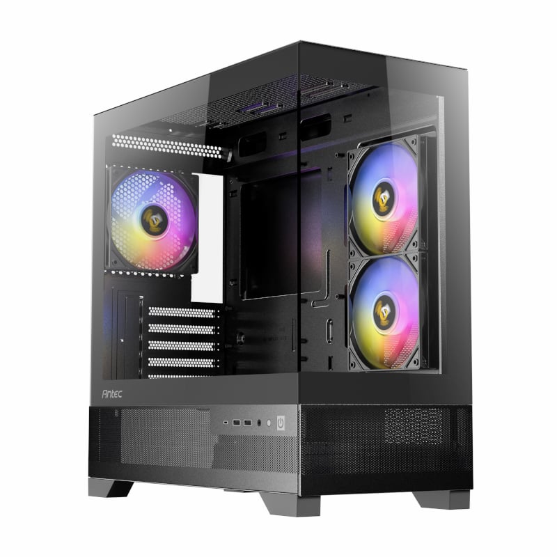 Antec CX500M Micro-ATX | ITX RGB Mini-Tower Gaming Chassis Type-C  - Black | dynacor.co.za