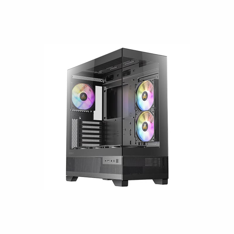 Antec CX700 Elite ATX | Micro-ATX | ITX RGB Mid-Tower Gaming Chassis - Black | dynacor.co.za