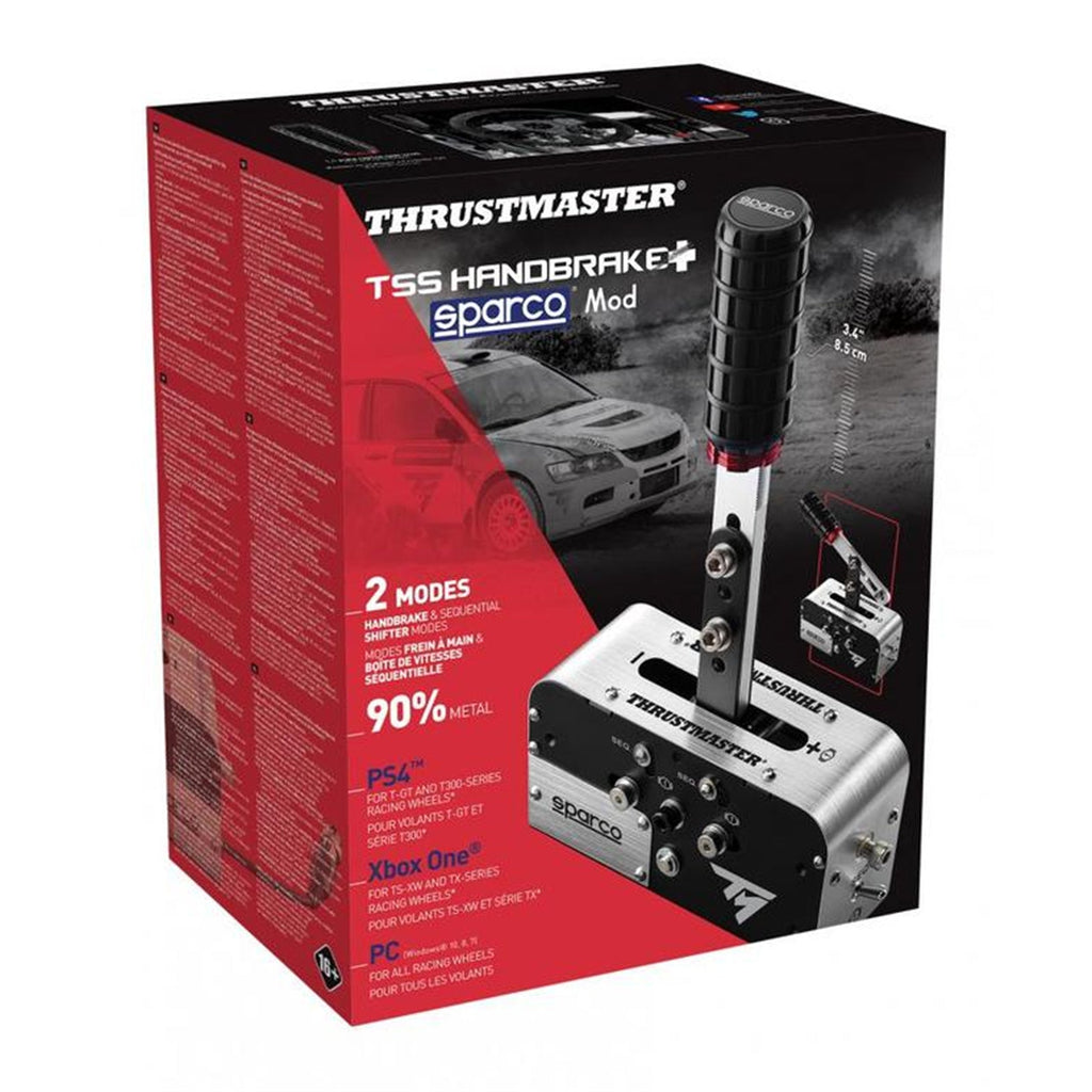 Thrustmaster TSS Handbrake Sparco Mod - PC, PlayStation 4, Xbox One | dynacor.co.za