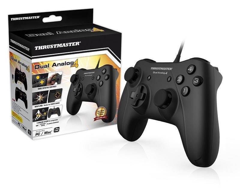 Thrustmaster Dual Analog 4 USB Gamepad Analogue - PC | dynacor.co.za