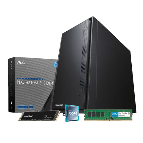 PCBuilder Intel i5-12400 HOME MASTER Windows 11 Desktop PC | dynacor.co.za