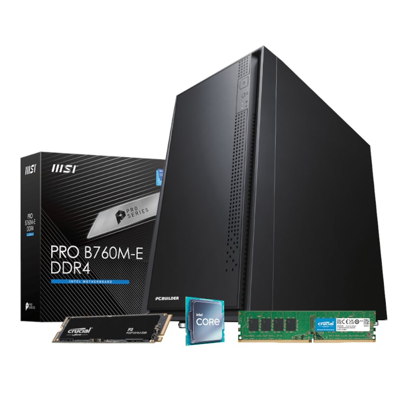 PCBuilder Intel i7-12700 HOME MASTER Windows 11 Desktop PC | dynacor.co.za