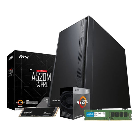 PCBuilder AMD Ryzen 5 4600G HOME MASTER Windows 11 Desktop PC | dynacor.co.za