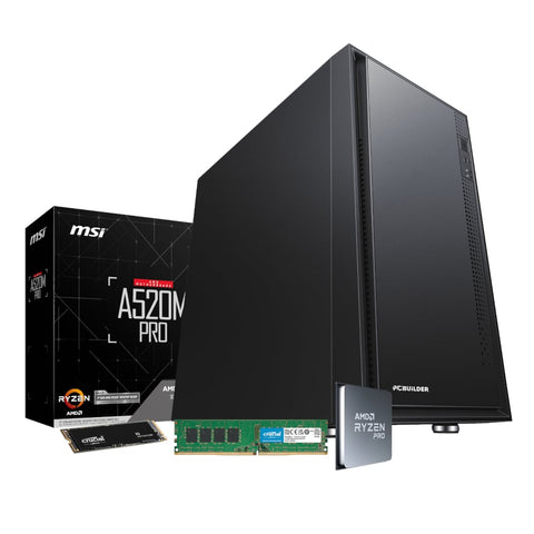 PCBuilder AMD Ryzen 5 PRO 4650G HOME MASTER Windows 11 Desktop PC | dynacor.co.za