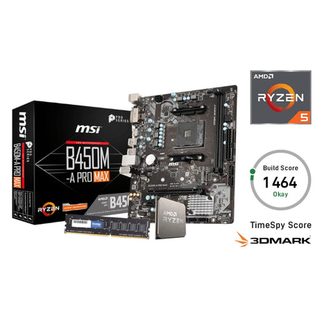 PCBuilder AMD Ryzen 5 4600G LEVEL UP Core Upgrade Kit | dynacor.co.za