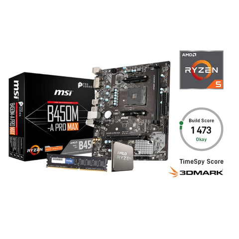 PCBuilder AMD Ryzen 5 5600G LEVEL UP Core Upgrade Kit | dynacor.co.za