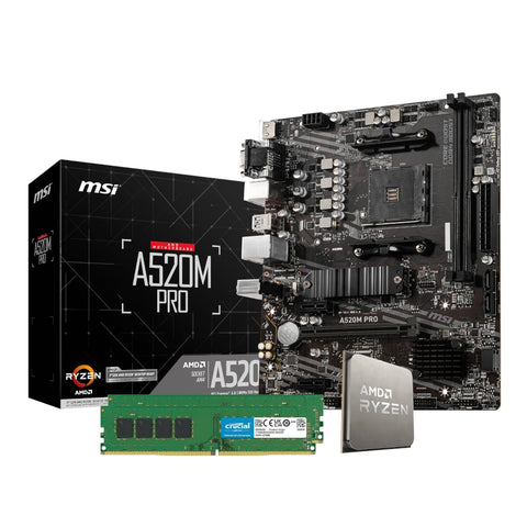 PCBuilder AMD Ryzen 5 PRO 4650G LEVEL UP Core Upgrade Kit | dynacor.co.za