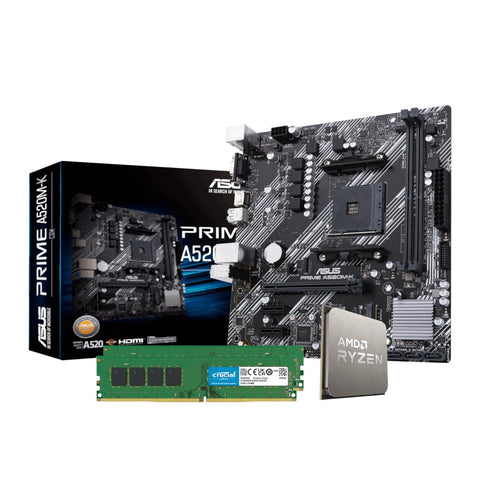 PCBuilder AMD Ryzen 5 5500 LEVEL UP Core Upgrade Kit | dynacor.co.za