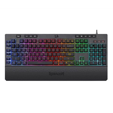 REDRAGON SHIVA Membrane Keyboard - Black | dynacor.co.za