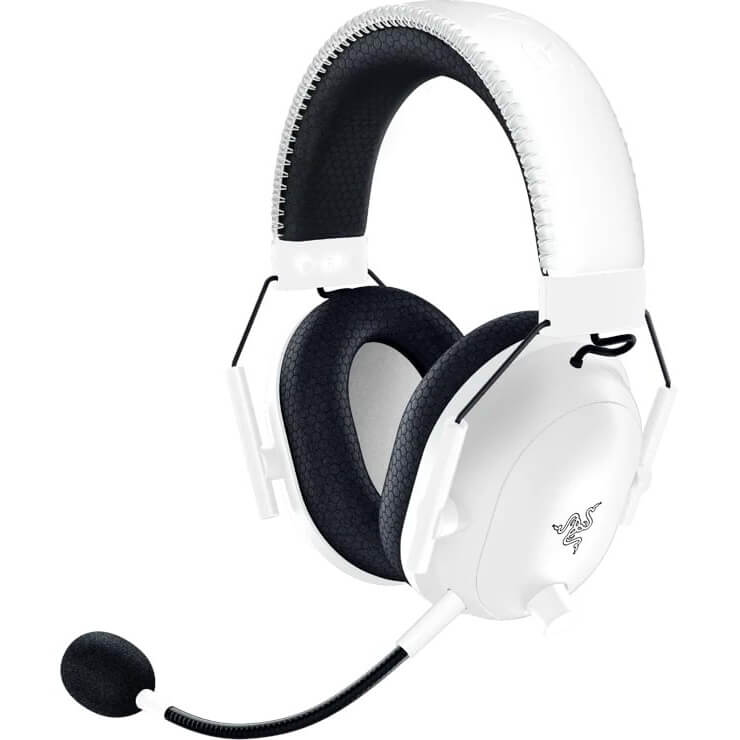 RAZER BlackShark V2 Pro Wireless Esports Headset – White | dynacor.co.za