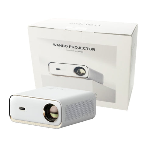 WANBO X5 1080P 1100ANSI Android 9.0 Smart Projector - White | dynacor.co.za