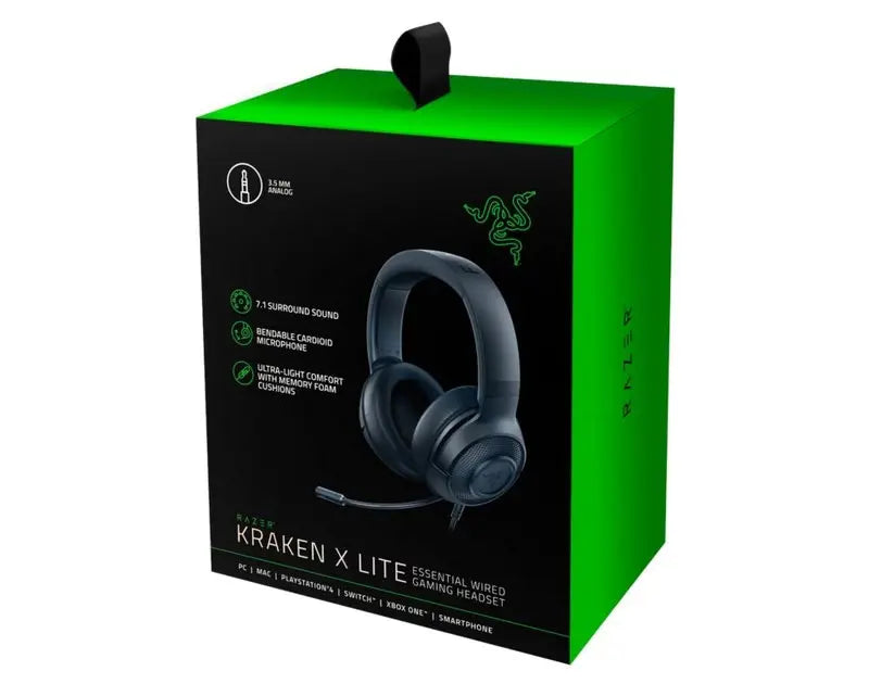 RAZER Kraken X Lite Gaming Headset | dynacor.co.za